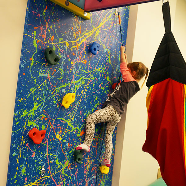 Kid Climbing at Ability Playspace